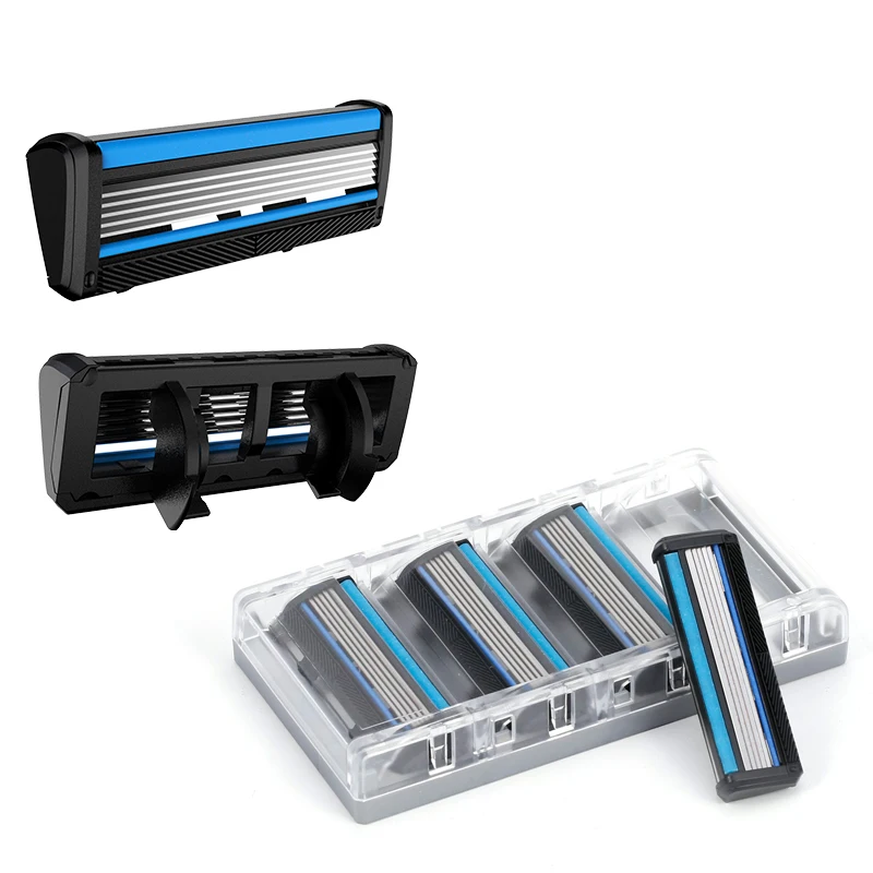 5 Blade Replacement Razor Blades Wholesale Price Environmentally Eco-friendly Material Razor Blade Manufacturers