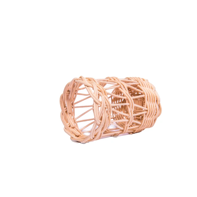 Custom size multi-function empty gift baskets bamboo woven basket square shape rattan storage