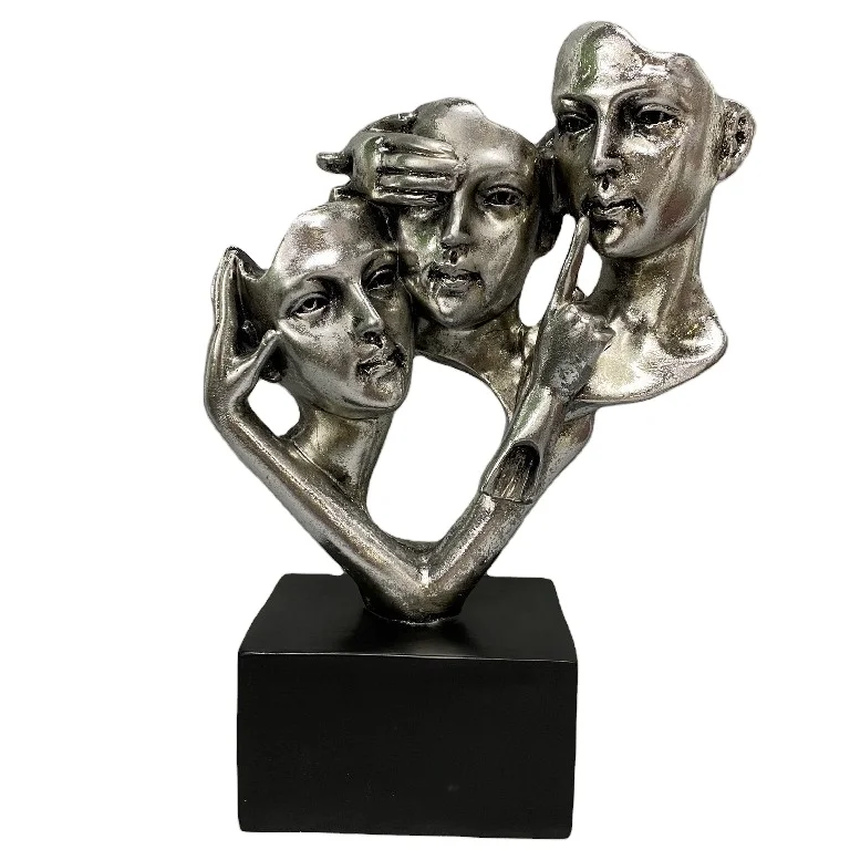 Скандинавский креативный декор в современном простом стиле, фигурка, скульптура, Декор для дома, современный декор