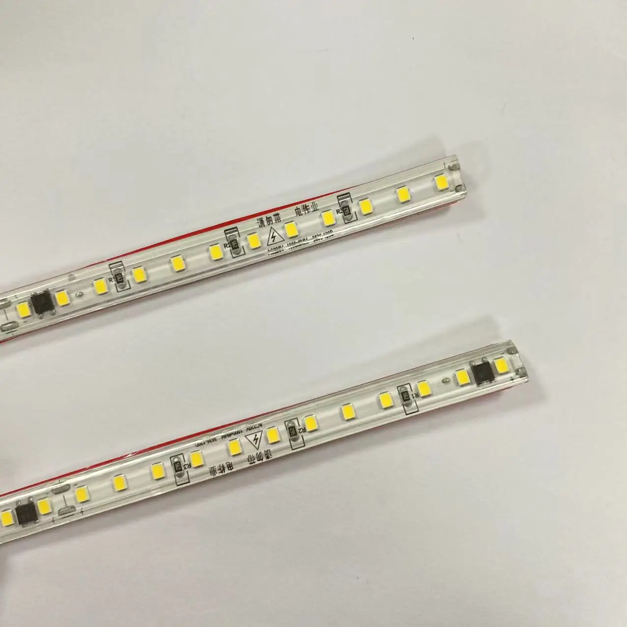 220V driver free self-adhesive light strip with high voltage waterproof LED, welding free soft light strip, super bright light