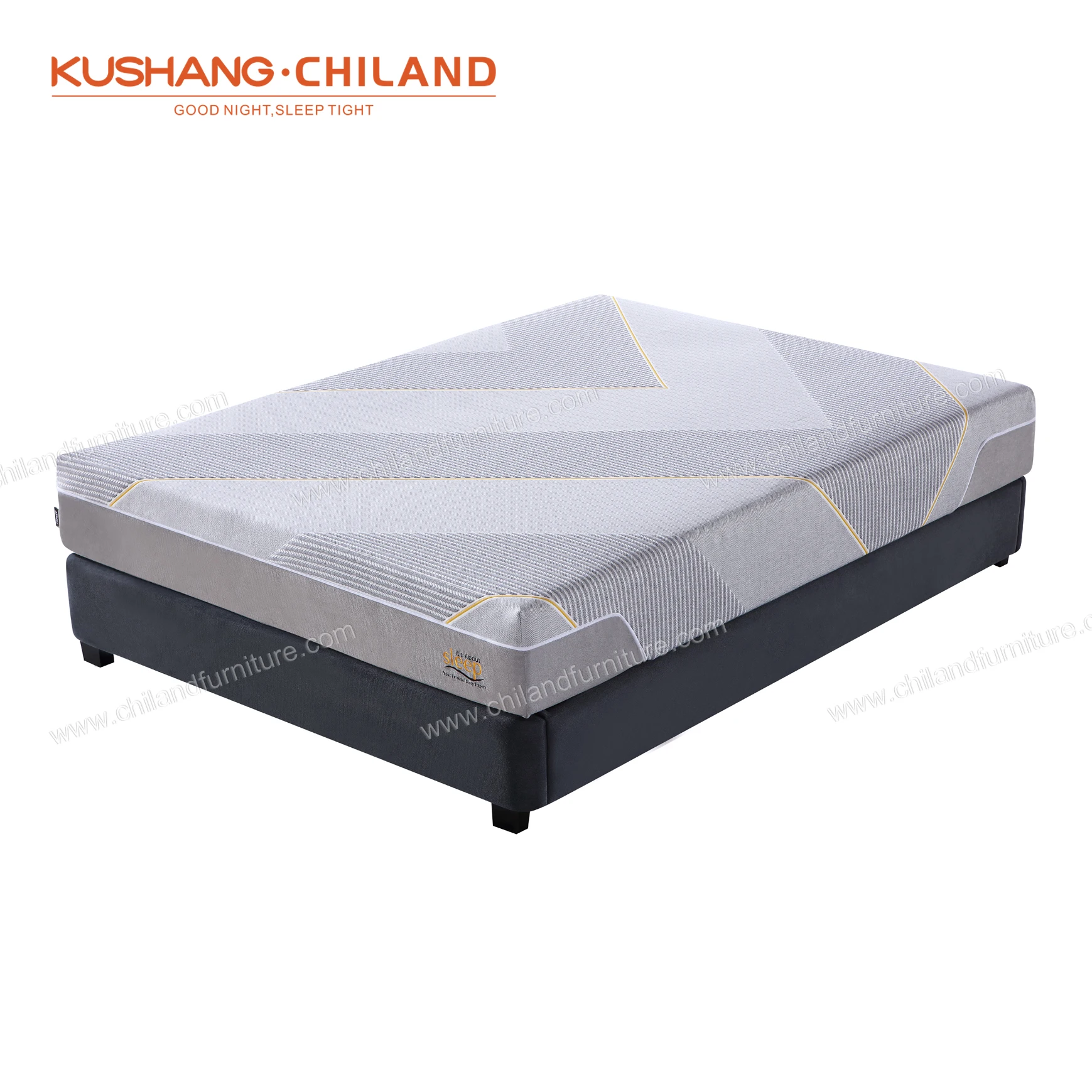 
 Компрессионный матрас из пены с эффектом памяти, Хлопковый вязаный плюшевый матрас для кровати, ткань из шерсти, европейские размеры Queen/King, Органическая мебель для упаковки  