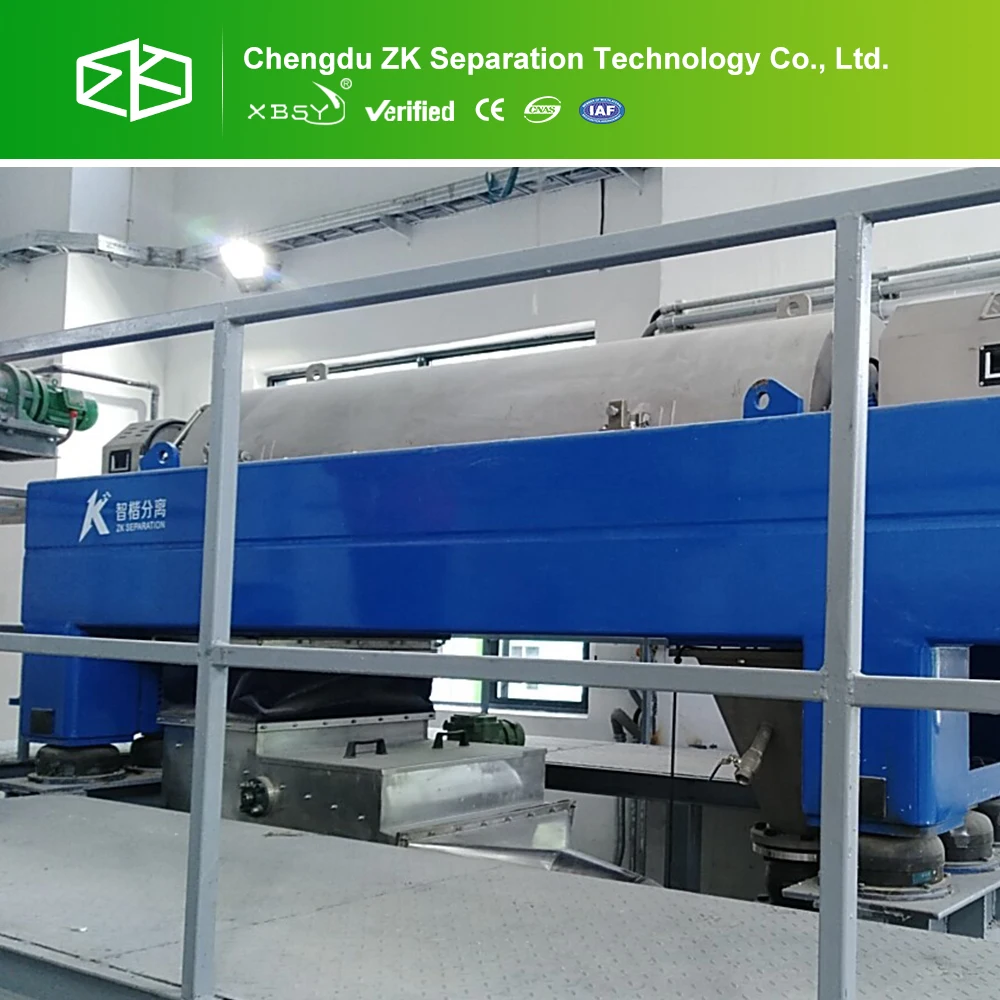 Ультра центрифуги Сделано в Китае для сжигания органических отходов и летучей золы обработки