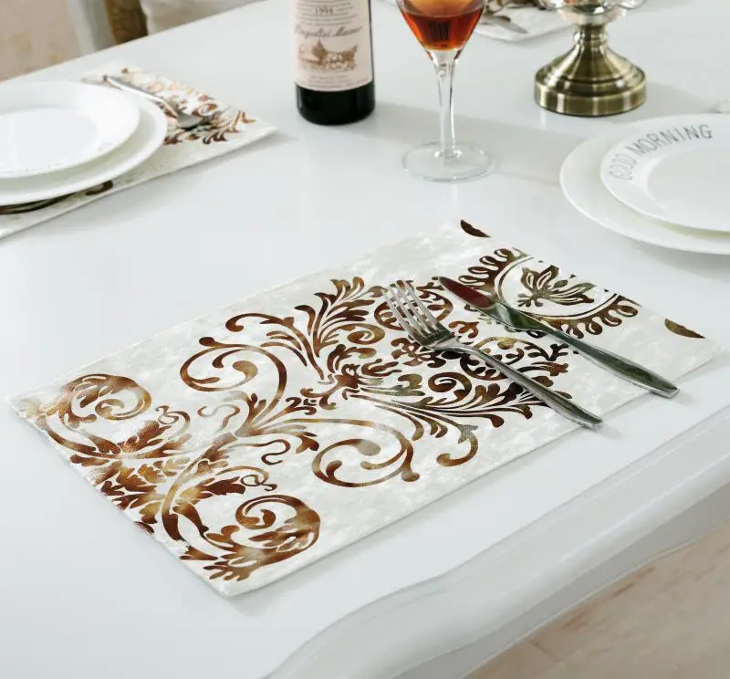 Home Party Wedding Waterproof Decoration Luxury Table Runners For Sale