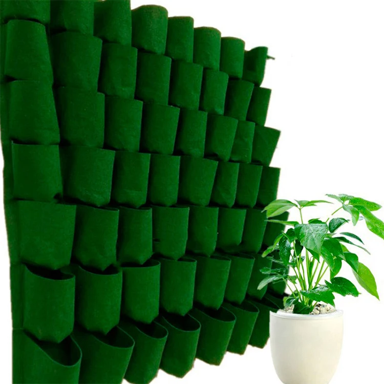Wall-Mounted Planting Bags Hangers Outdoor Indoor Vegetables Flowers Growing Container Pots Vertical Garden Planter