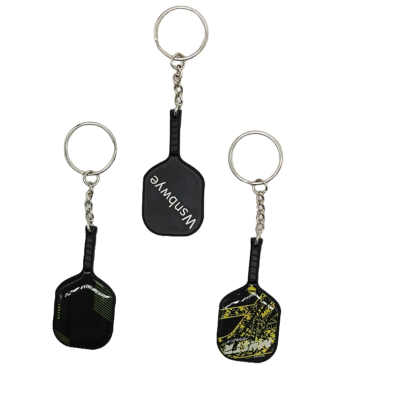 Wsnbwye padel job Anime Rubber Key Chains ALLOY Rubber Bead Keychain 5 Color Pvc Keychain asics padel Key Chains