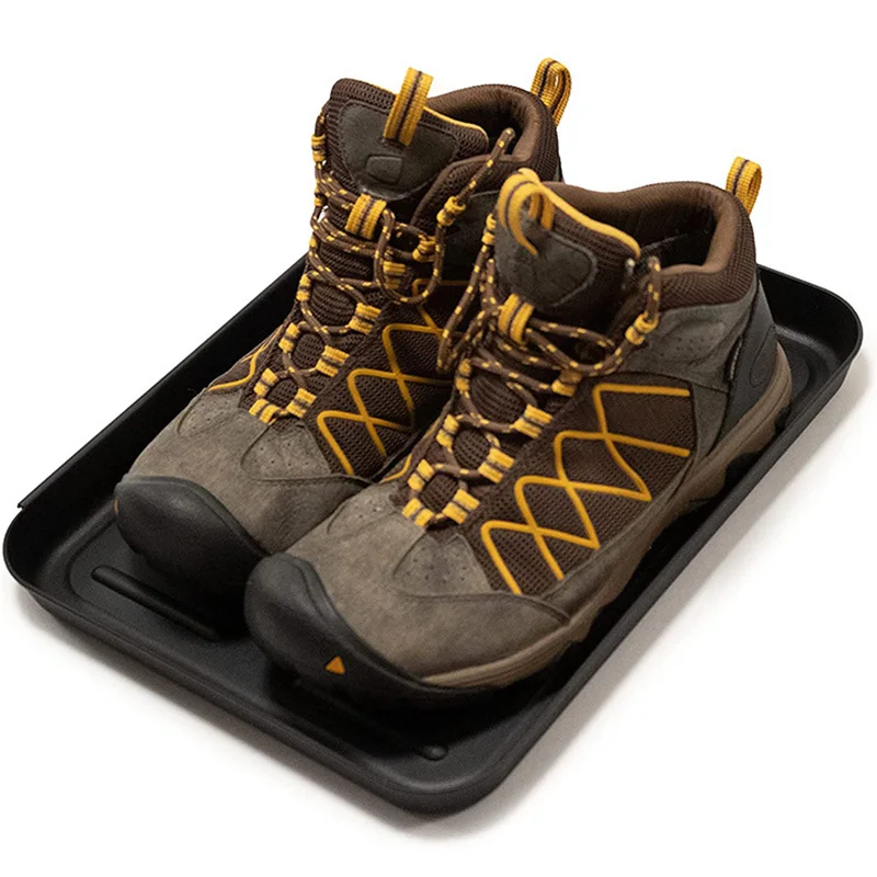 S Set of 3 Multi-Purpose Boot plastic Shoe Drip Trays for Rain Boots Winter Boots Sneakers use in Indoor Outdoor All Seasons