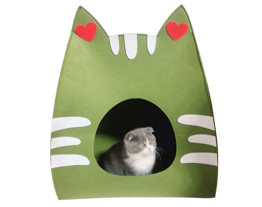 Felt Pet House Memory Waterproof Elevated Pet Large Cat Dog Sleep Tent House Playpen Furniture Furnitures Beds Washable