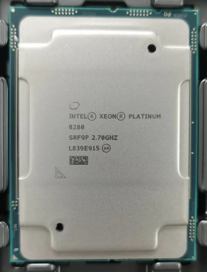cheap new intel Xeon Platinum 8380 8368 8360 8358 8270 8268 8260 Processor 18 24 core server cpu 8180