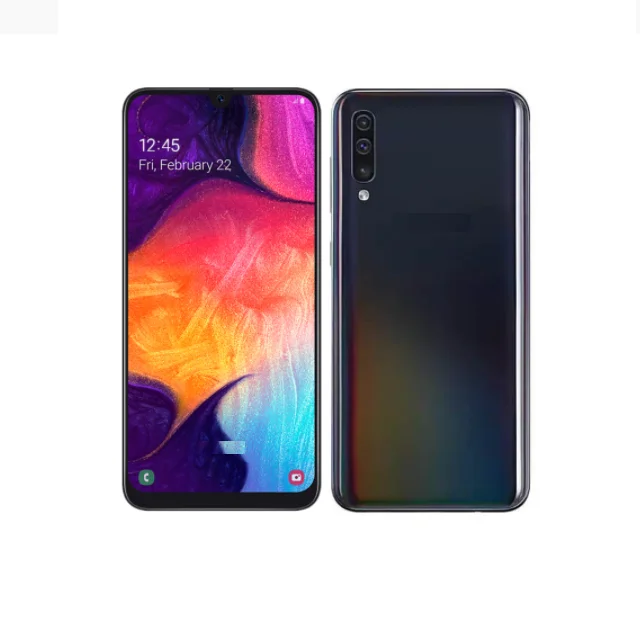 Wholesale cheap High Quality Smart  Phone  Android Phone A50 6GB 128GB Full screen mobile Phones For Samsung Telephone A50