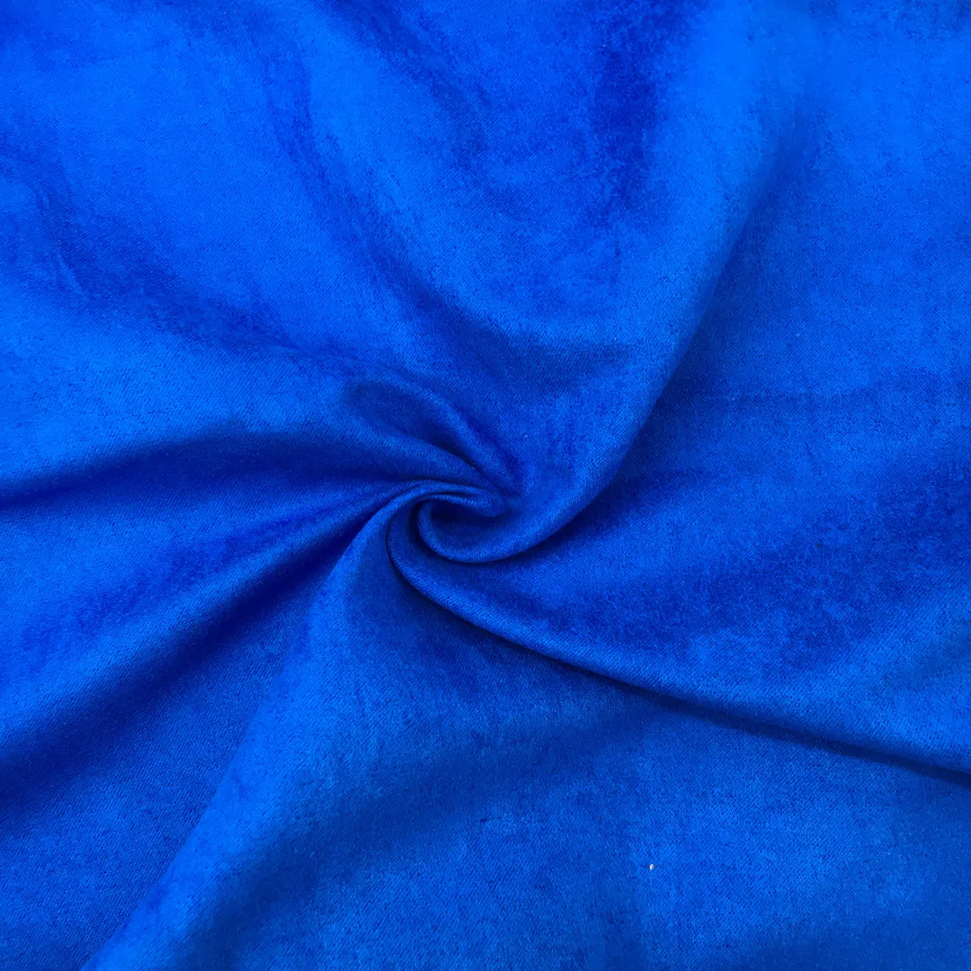 Hot Sale 165 Colors 100% Polyester Thin Microfiber Suede Fabric for Bag Shoes