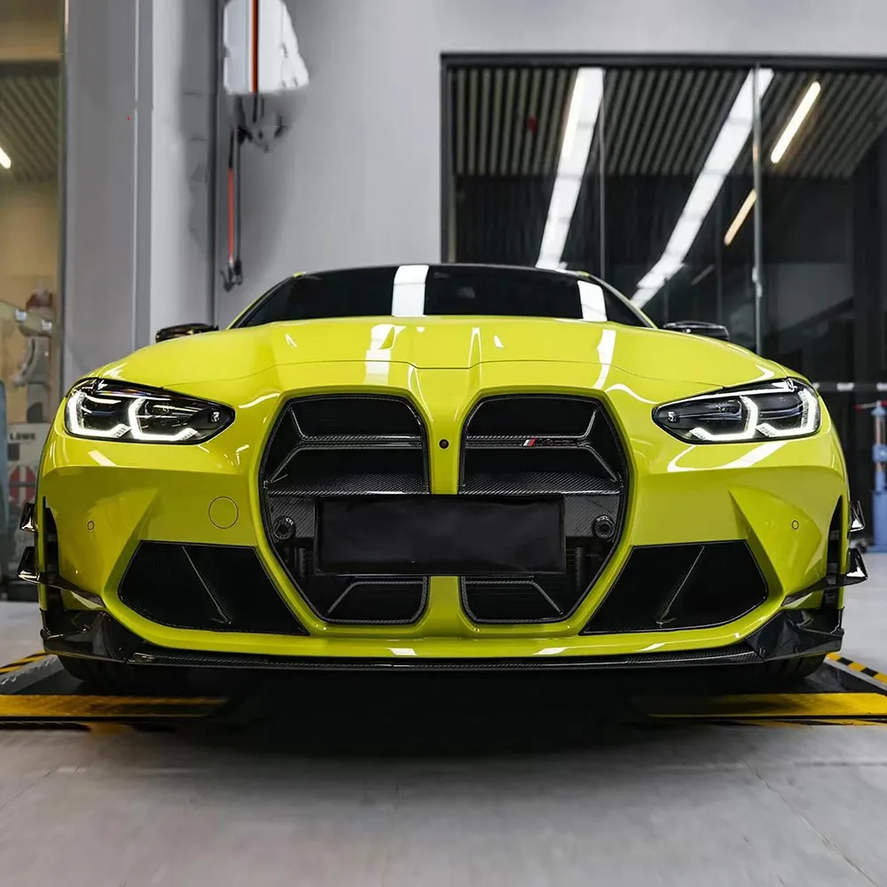Dry Carbon Fiber G80 M3 front grill M3 M4 CSL Style car grilles carbon parts auto parts M3 M4 G80 G82 G83 Front Bumper Grill