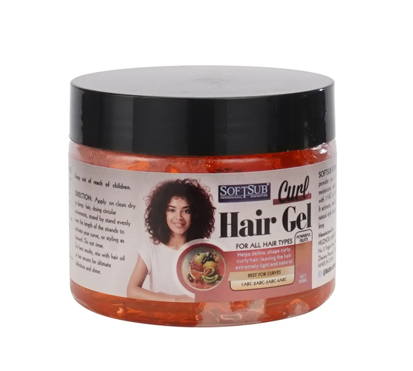 Curly Hair Styling Gel moisturizing hair gel fashion hair gel no residue no oily