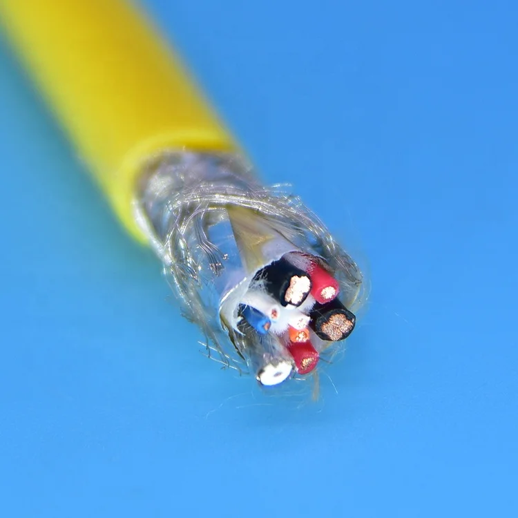 Pipe inspection cable sewer crawler coaxial cable borehole camera cable