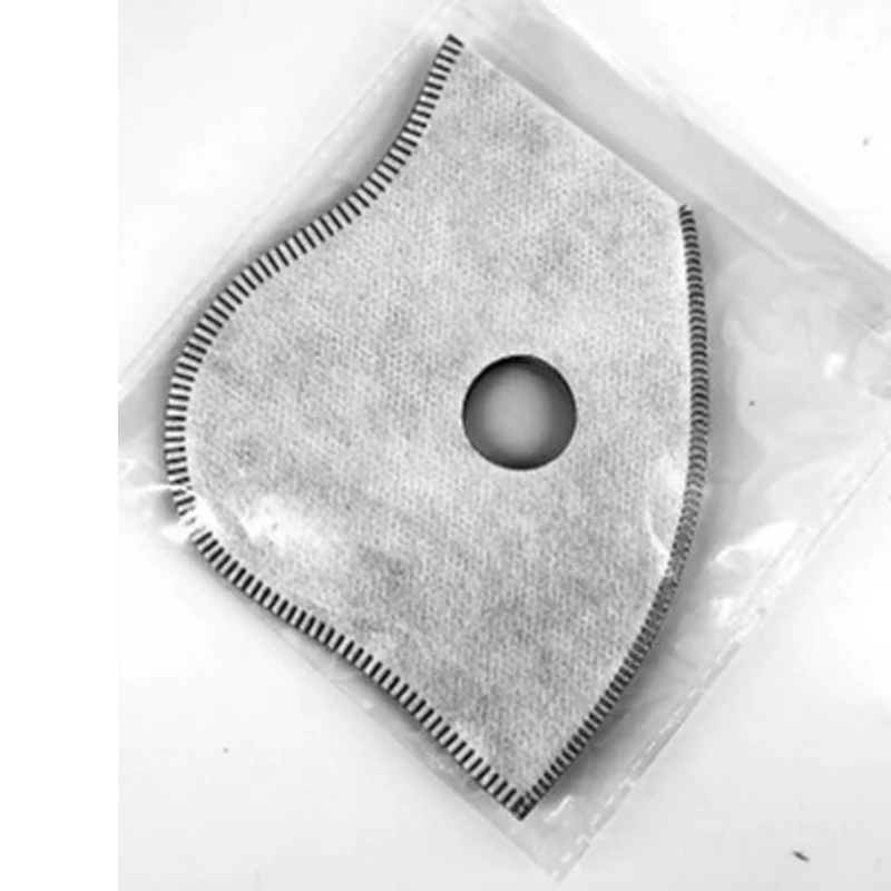 
Replaceable pm 2.5 filter activated carbon filter for cycle maskes filter Dustproof air Protection bike shield bicycle 