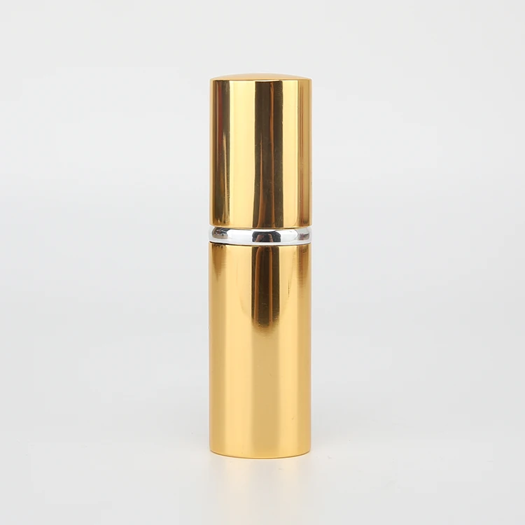 Travel Mini Portable Size 6ml 8ml 10ml 15ml Cap Metal Spray Refill Atomiser Aluminum Refillable Perfume Bottle