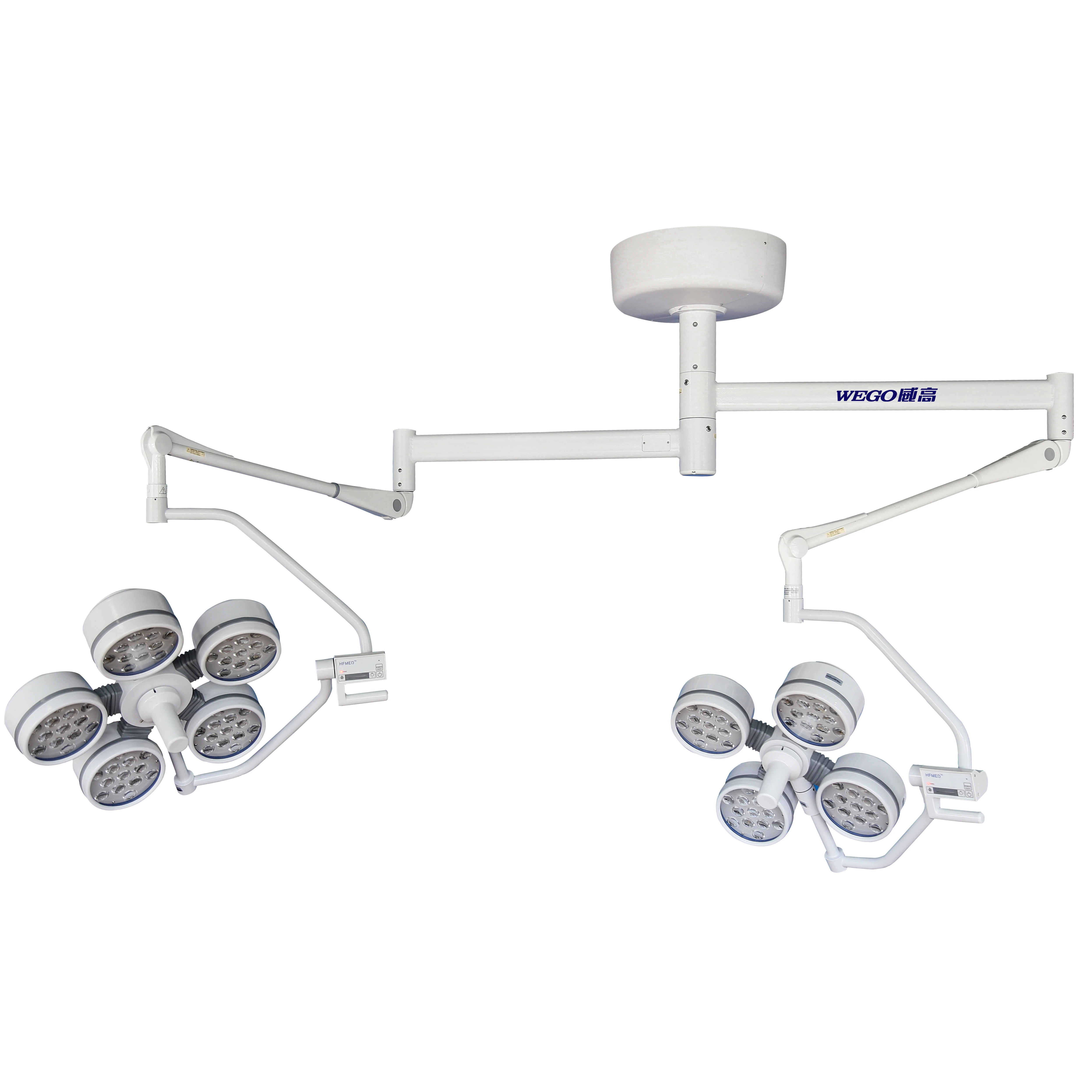 WEGO Ceiling Medical LED OT Light Surgical Shadowless Light Hospital Operation Lamp