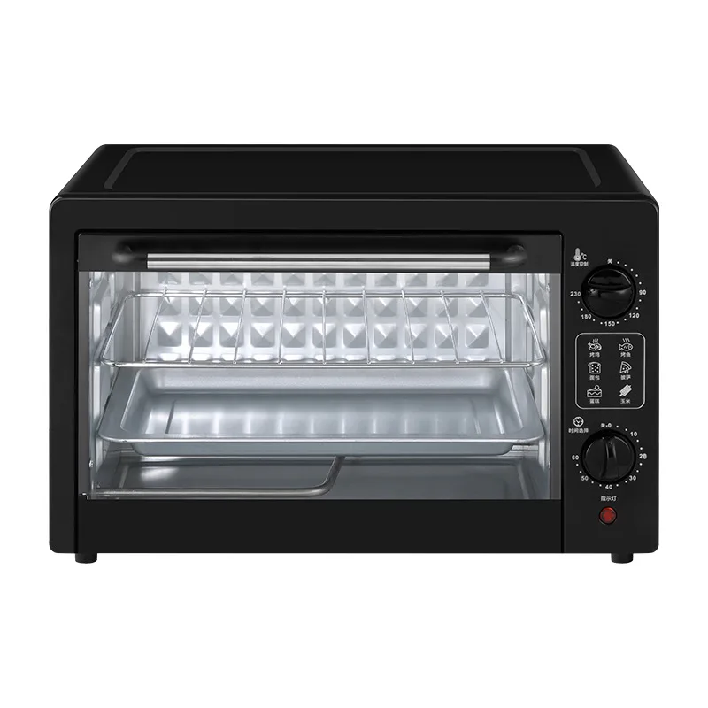 OEM Customize  Silver Crest for  baking electric toasters  &  pizza  ovens  bakery air  fryer baking  pizza  electric  oven OEM