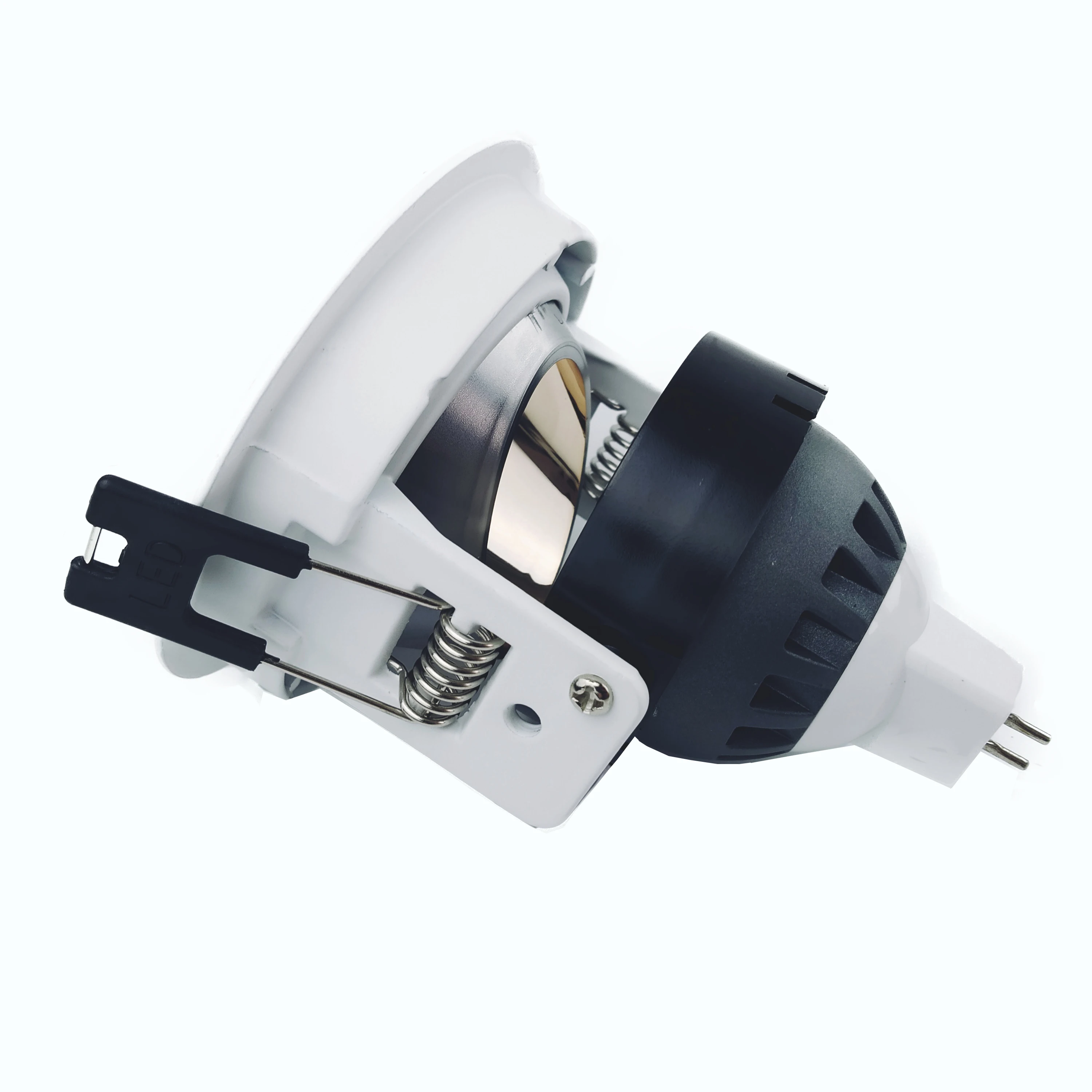 Gold Light Fixture Mini Led SKD Spotlight 0ffice Embedded Downlight Housing MR16 GU10 Led Fixture Lighting for Store