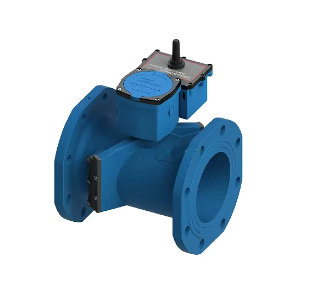 TSONIC T3 Series Dual Channel Insertion Ultrasonic Water Meter Residential Battery Supply Watermeter Ultrasonic Water Meters