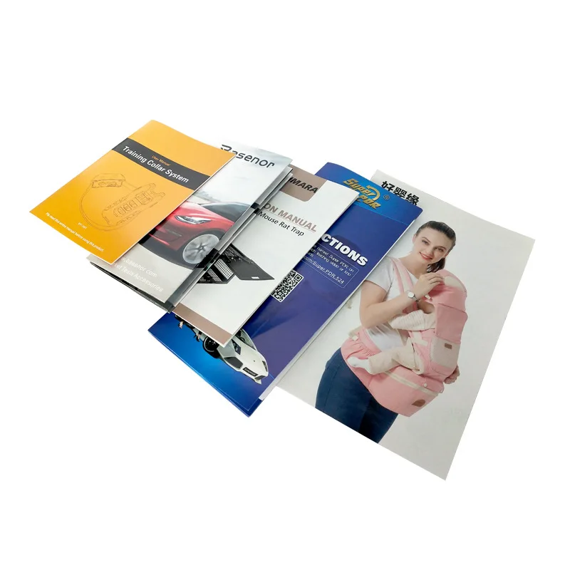 digital offset spot uv cheap jewelry product catalog A3 A4 A5 flyer poster trifold brochure printing service