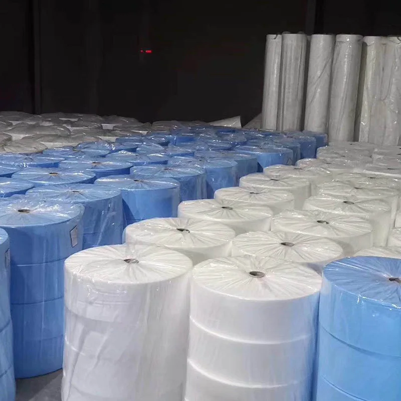 Pp Cloth 100% Pp Cleanroom Wipe Wipe Cloth Woven loofah nonwoven scrubber Fabric Dish Cloth in Roll Fabric Non Woven PP Spunbond