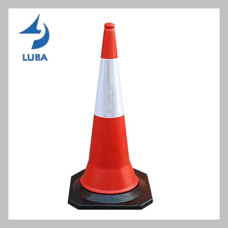 100cm High Quality Mideast Standard Road Safety PE Traffic Cone