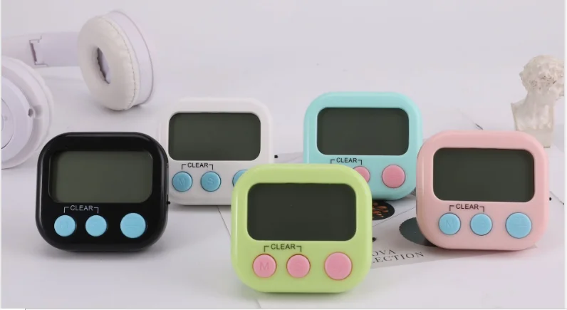 Mini Custom Countdown Smart Kitchen Timer Alarm  Mechanical Digital Kitchen Timer