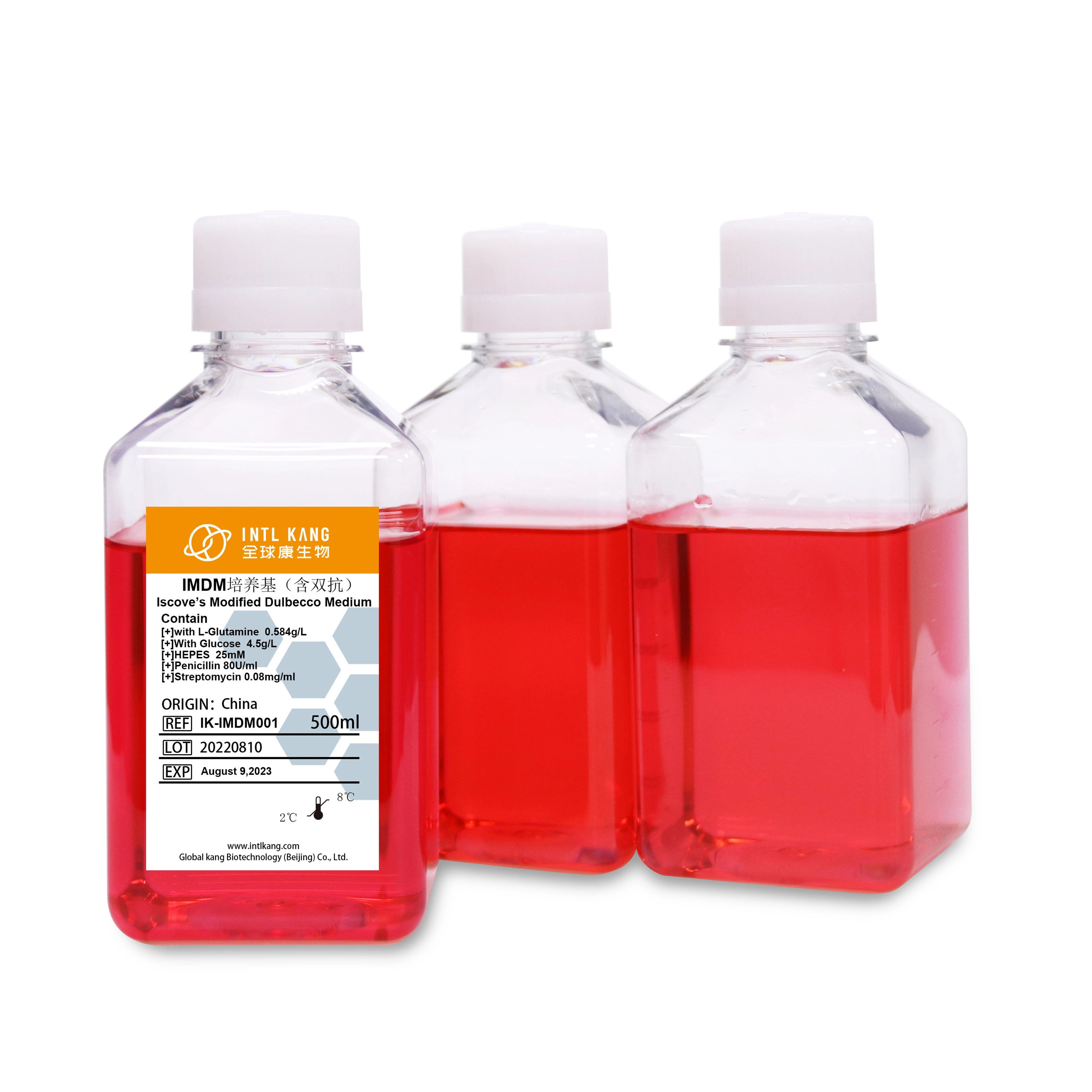 Improved DMEM with HEPES and Selenium Nutrient rich Cell Culture Medium 500ml Biological Reagent