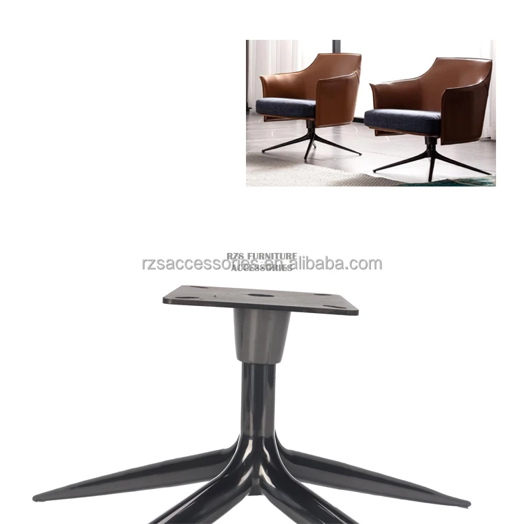 Stainless steel living room chair leisure style designer chair leg New arrival chair part