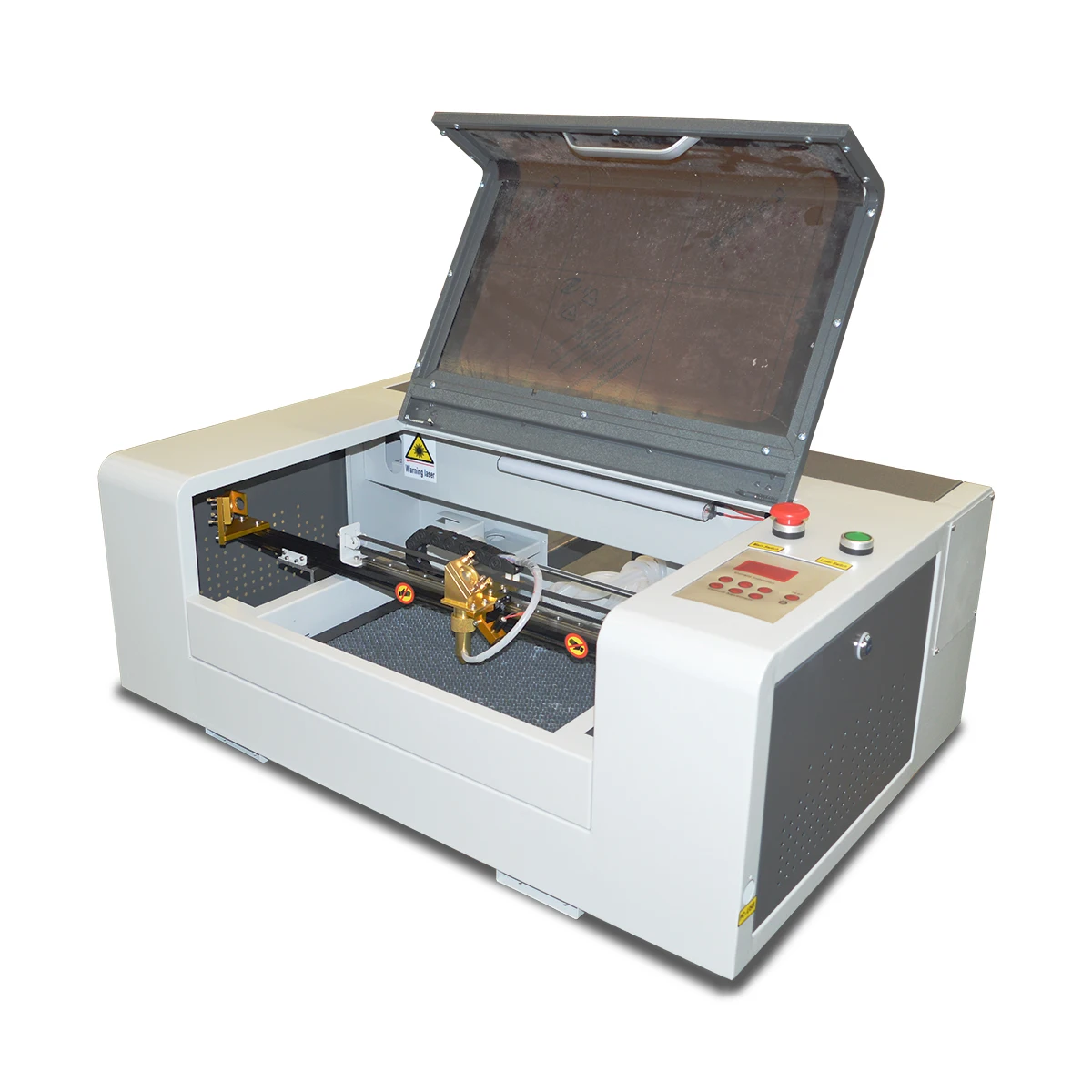 Factory Agent 3020 300*200mm 40W 50W Micro CO2 Laser Rubber Stamp Making Machine 3D Photo Crystal Engraving for Wood Material
