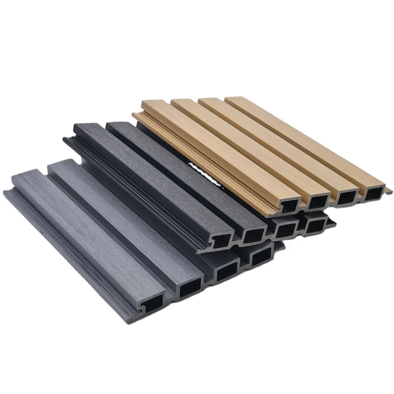 Factory Custom Commercial Decorative Wall Panels Wood Wall Cladding Panels Interior WPC Wall Cladding Outdoor