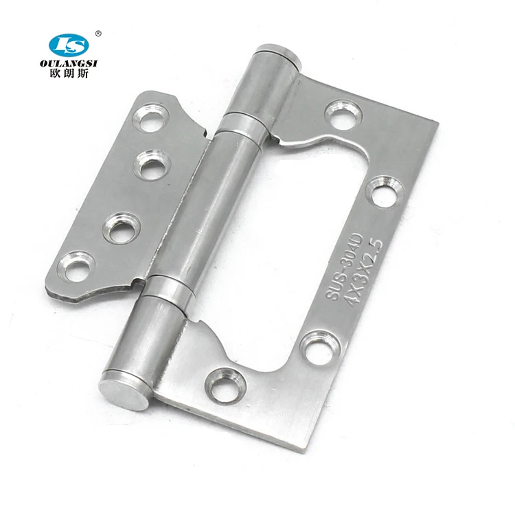 OLS-HY37  Manufacturer Customization Door Window Hinge Pivot Hinge 2 Ball Sliding Bearing Flush Door Butterfly Hinges