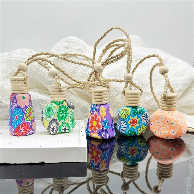 5-12 мл пустые красочные освежитель воздуха диффузор автомобильные флаконы духов