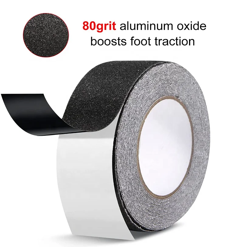 Indoor Anti Slip Tape for Stairs, Waterproof Safety Non Skid Roll for Stair Steps Traction Tread