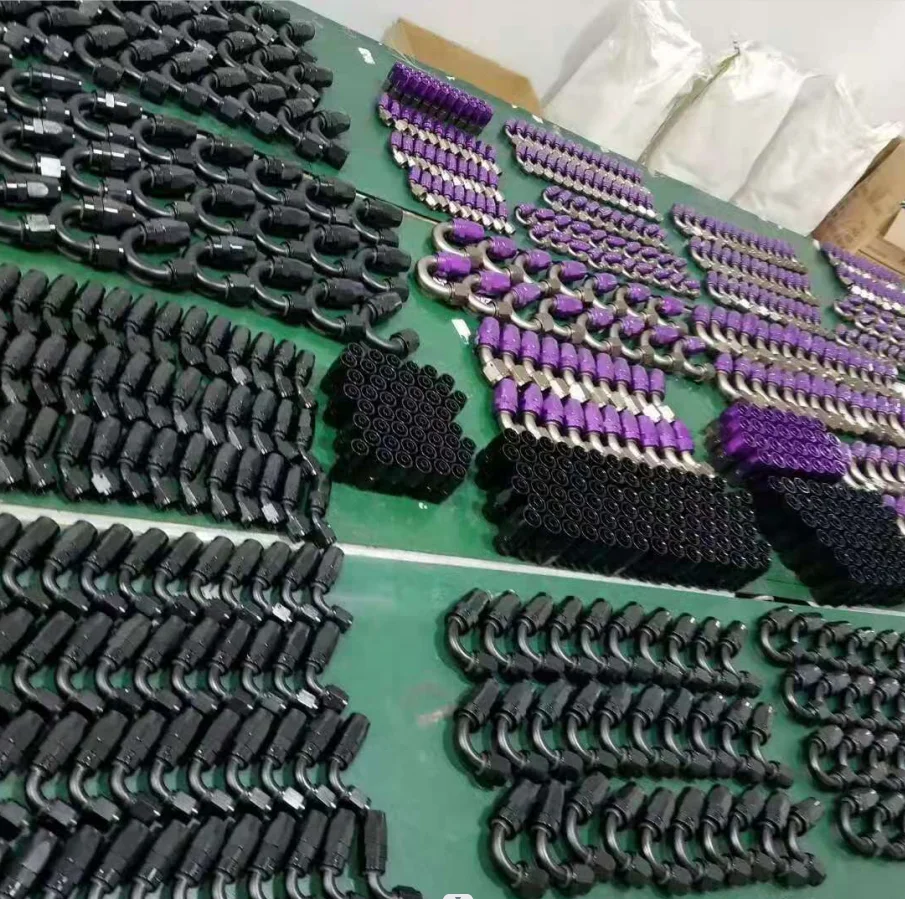 4AN 6AN 8AN 10AN 12AN 90 degree elbow bend connector an aluminum adapter fitting swivel hose end for rubber hose