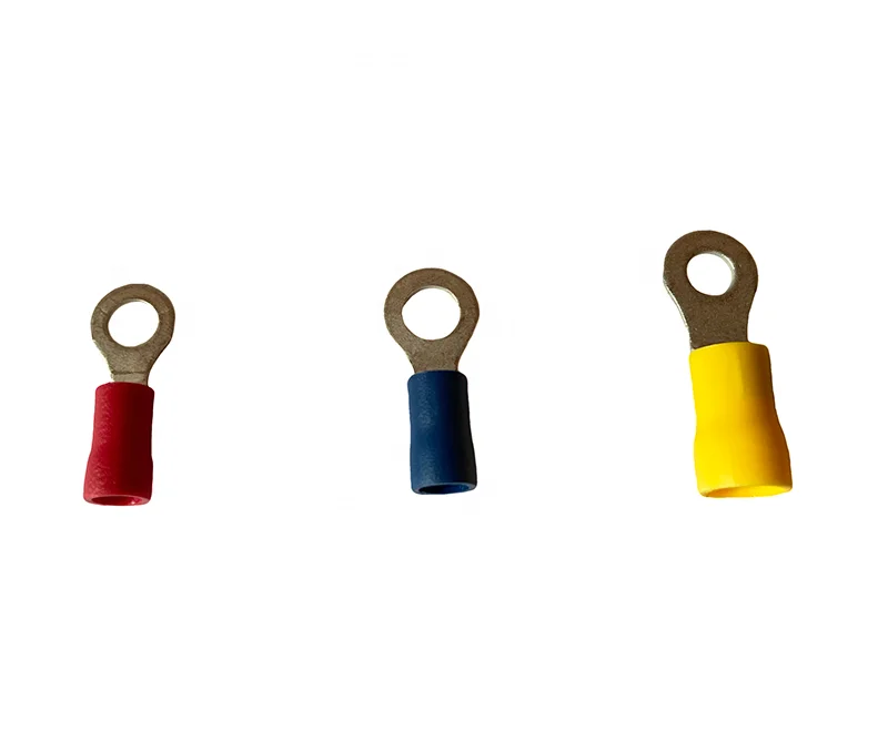 Factory copper crimp cable lugs types ring terminal heavy duty wire connector lugs