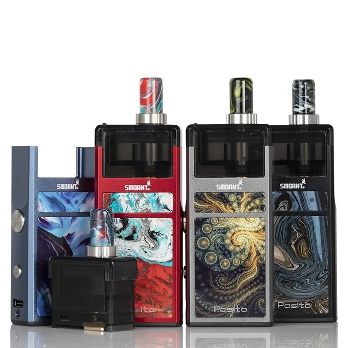 
Smoant Pasito 3ml Pod Kit Latest Electronic Cigarette 1100mAh Smoant Pasito Starter Kit MOQ 5PCS 