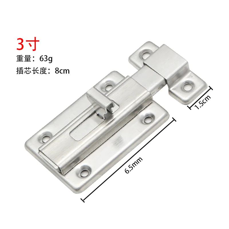 Wholesale Competitive Price Stainless Steel Window Door Tower Bolt Safety Stainless Steel Tower Bolts For Door