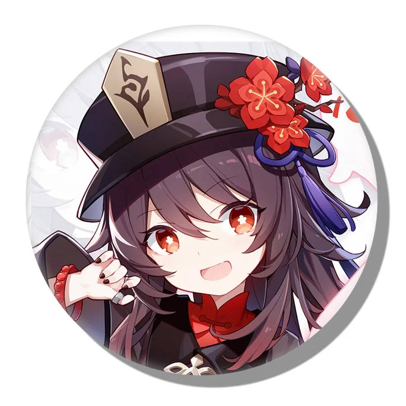 Genshin Impact Cute Badges