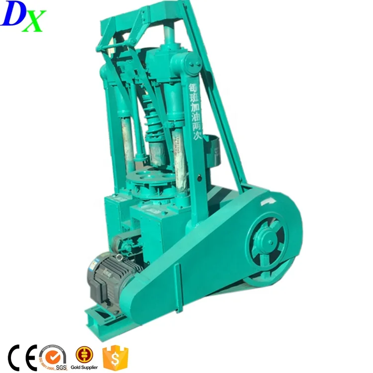 Small Cylinder or cubic honeycomb coal dust briquette shaping making machine manufacturer