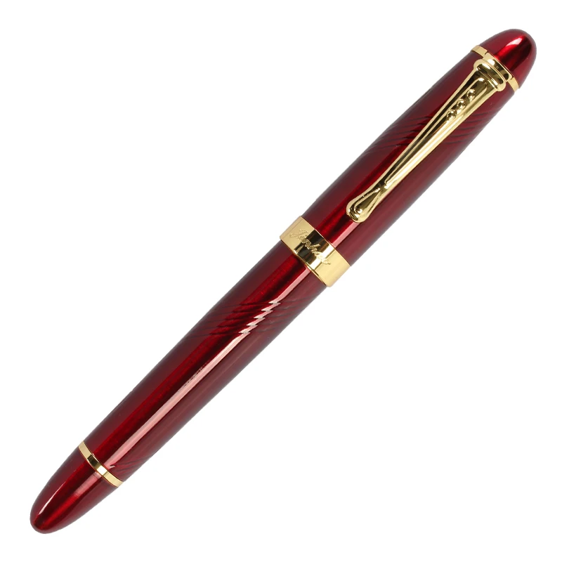 JinHao Фирменная перьевая ручка с золотой шариковой ручкой рекламная шариковая
