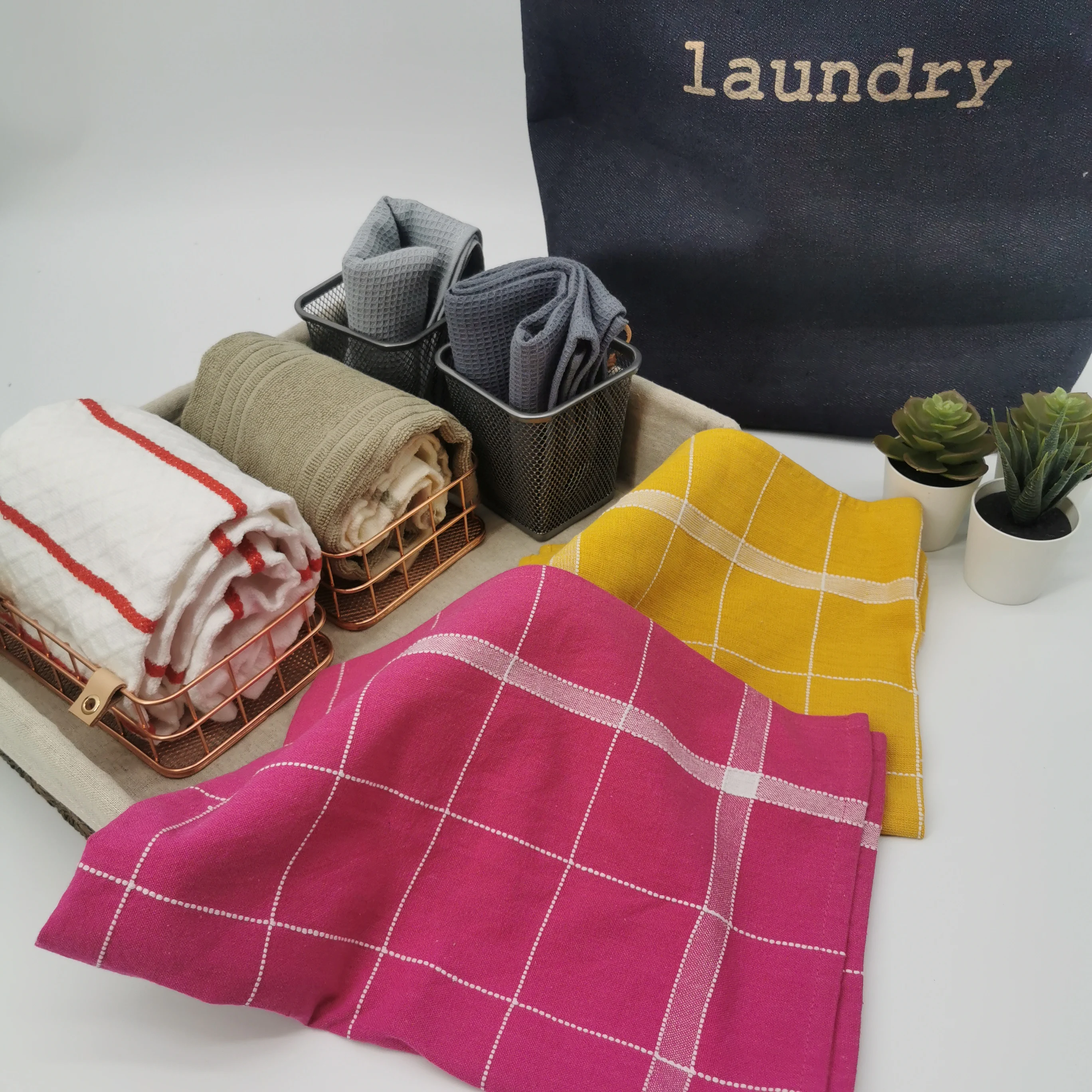 100% хлопковое чайное полотенце/салфетка/кухонное полотенце