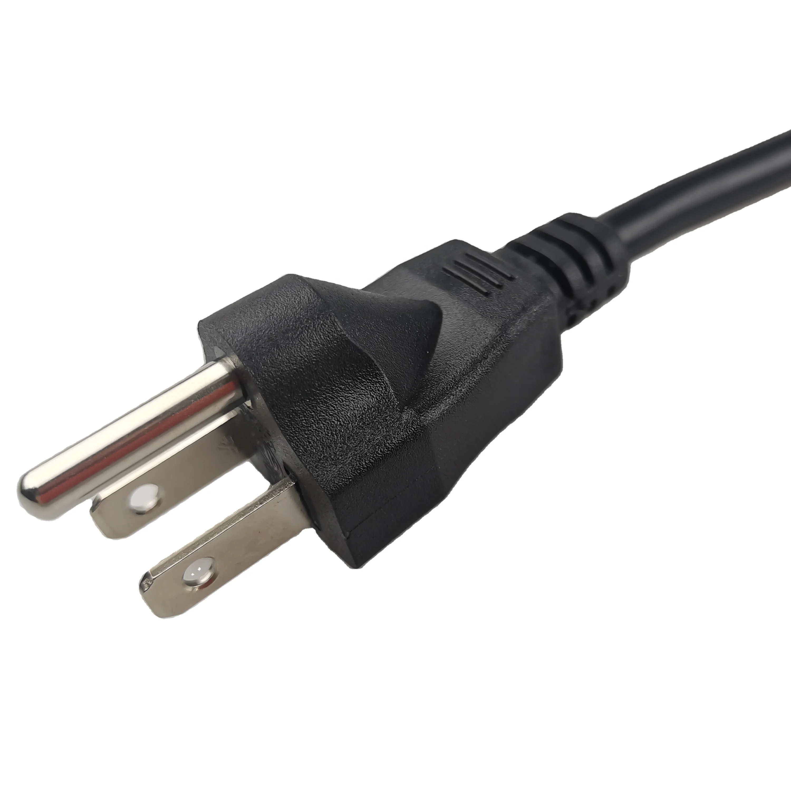 Standard high quality US 10A pure copper 3 flat pin plugs machine