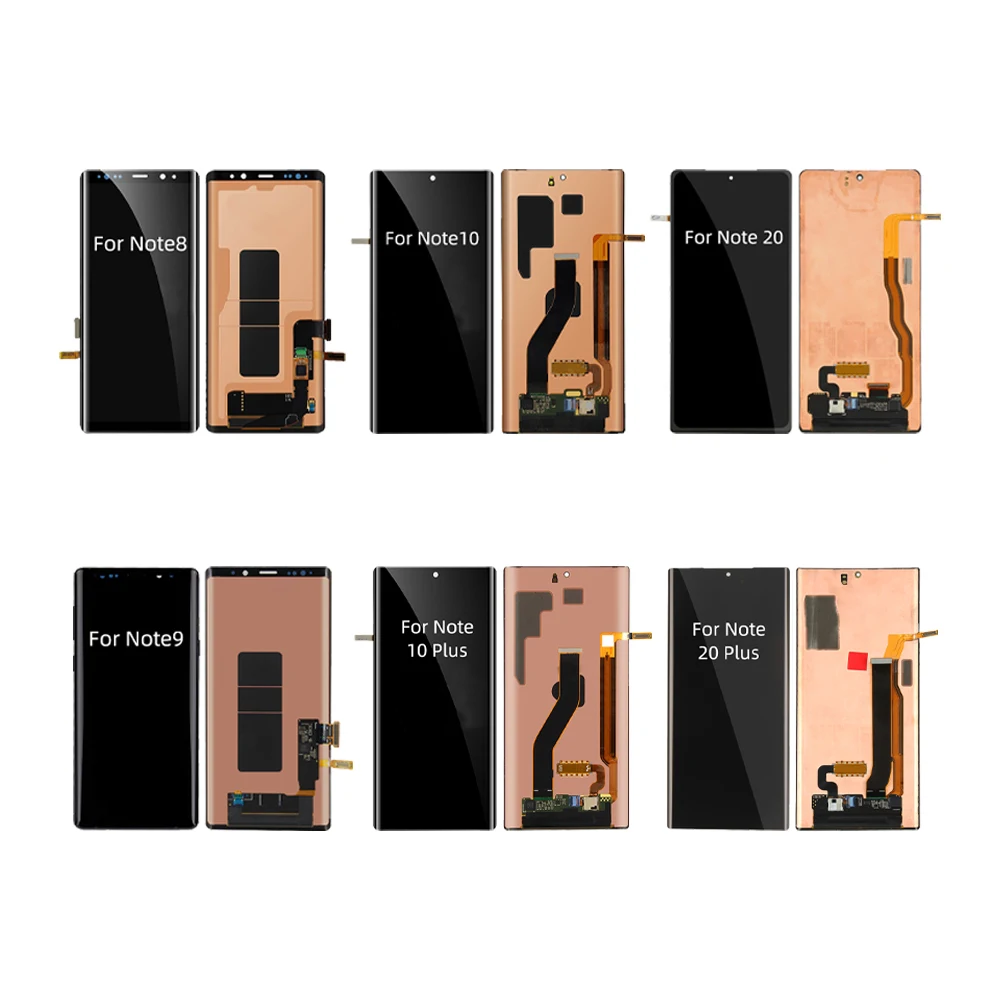 Wholesale high quality replacement LCD display for samsung note 10 touch screen, mobile lcd for samsung note10 display digitizer