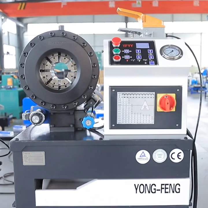 rubber hose hydraulic crimper   Y120 yongfeng  hose crimping machine