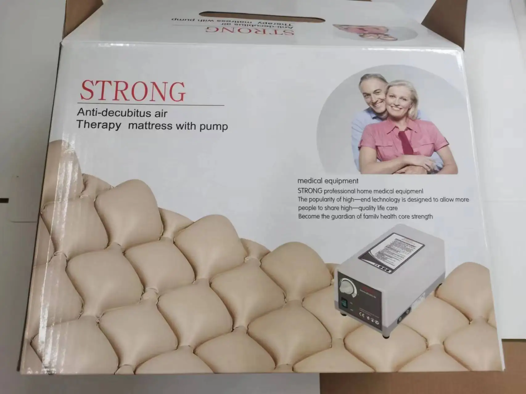 inflatable bubble wave air transfer preventing bedsore pressure mattress medical air mattress bed with pump