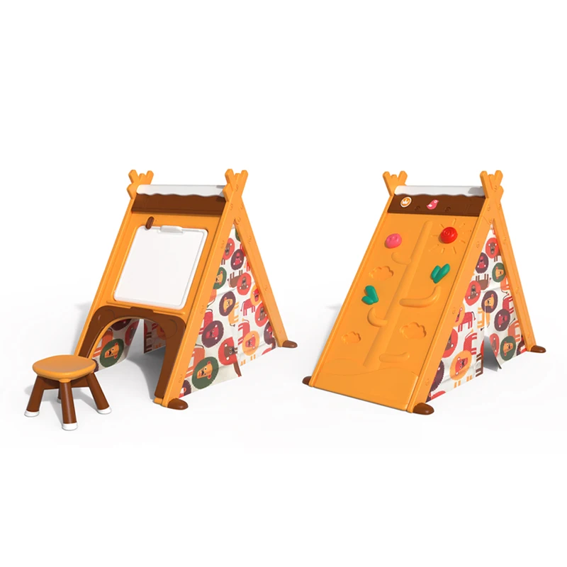 ABST New Design Climbing Wall  White Board Great 3 in 1 Play & Fold Activity House