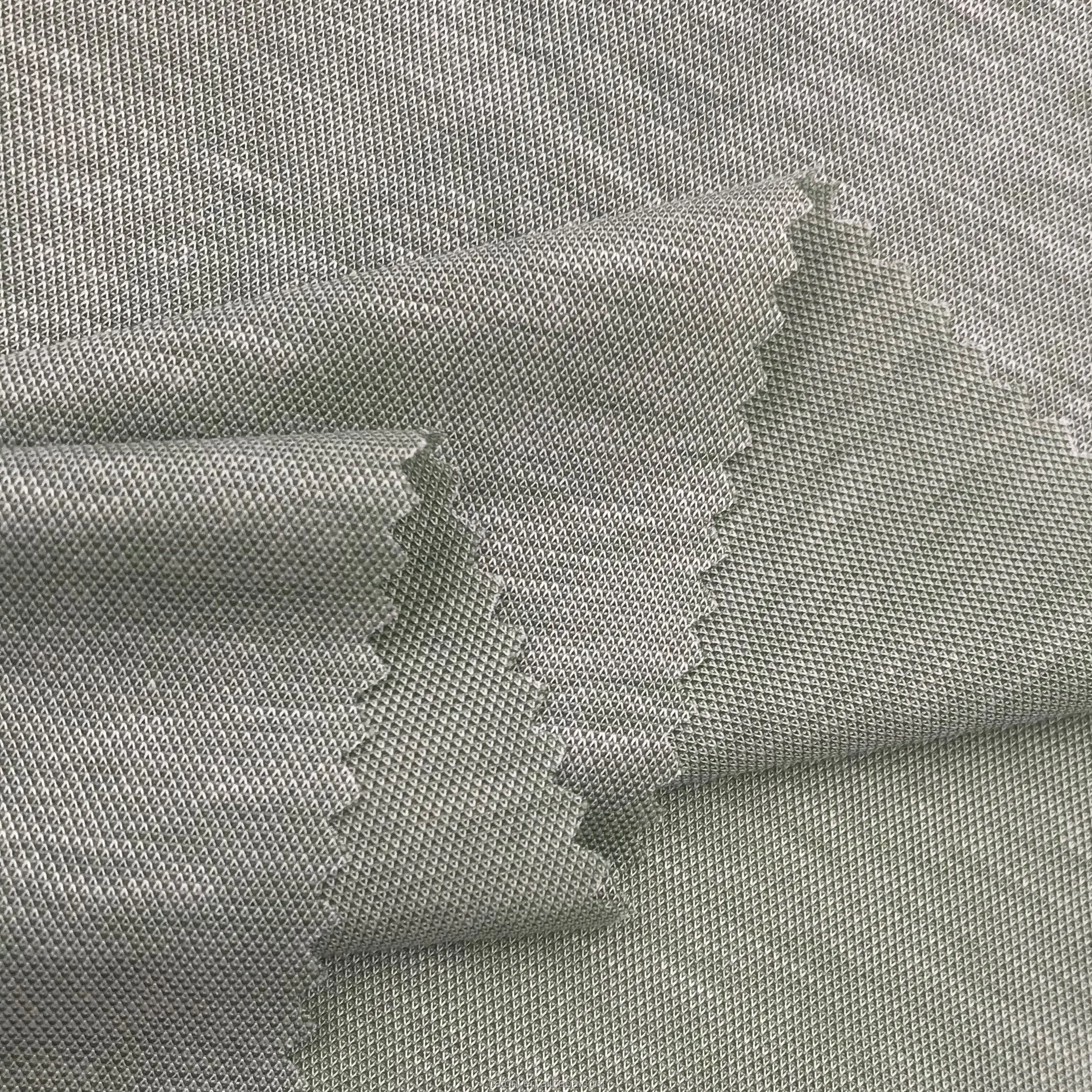 
Oxford Pique Knitted Fabric, 60% Rayon 40% Nylon Knitting Fabric for T shirt 