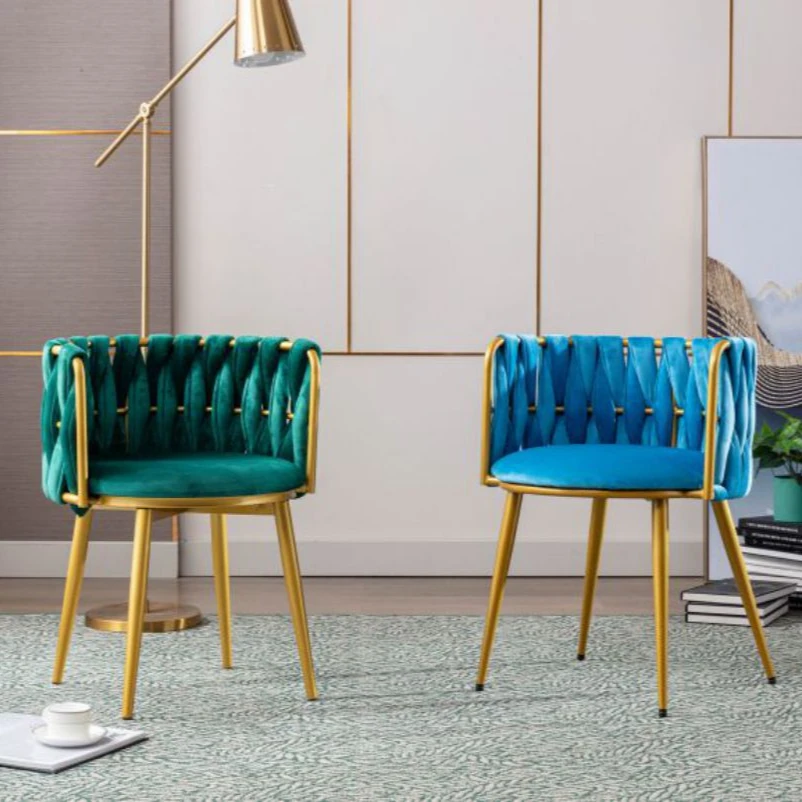 Luxury Style Dining Room Furniture High Quality Velvet Dining Chair