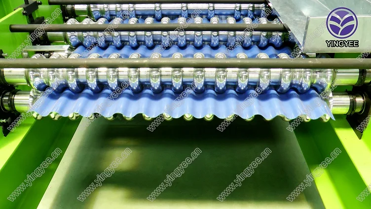 High quality corrugated roof sheet making machine/corrugated color steel roll forming machine/Metal Sheet Roll Forming Machine